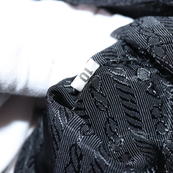 PRADA Backpack Nylon Black Auth 76576