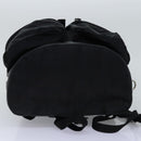 PRADA Backpack Nylon Black Auth 76576-5