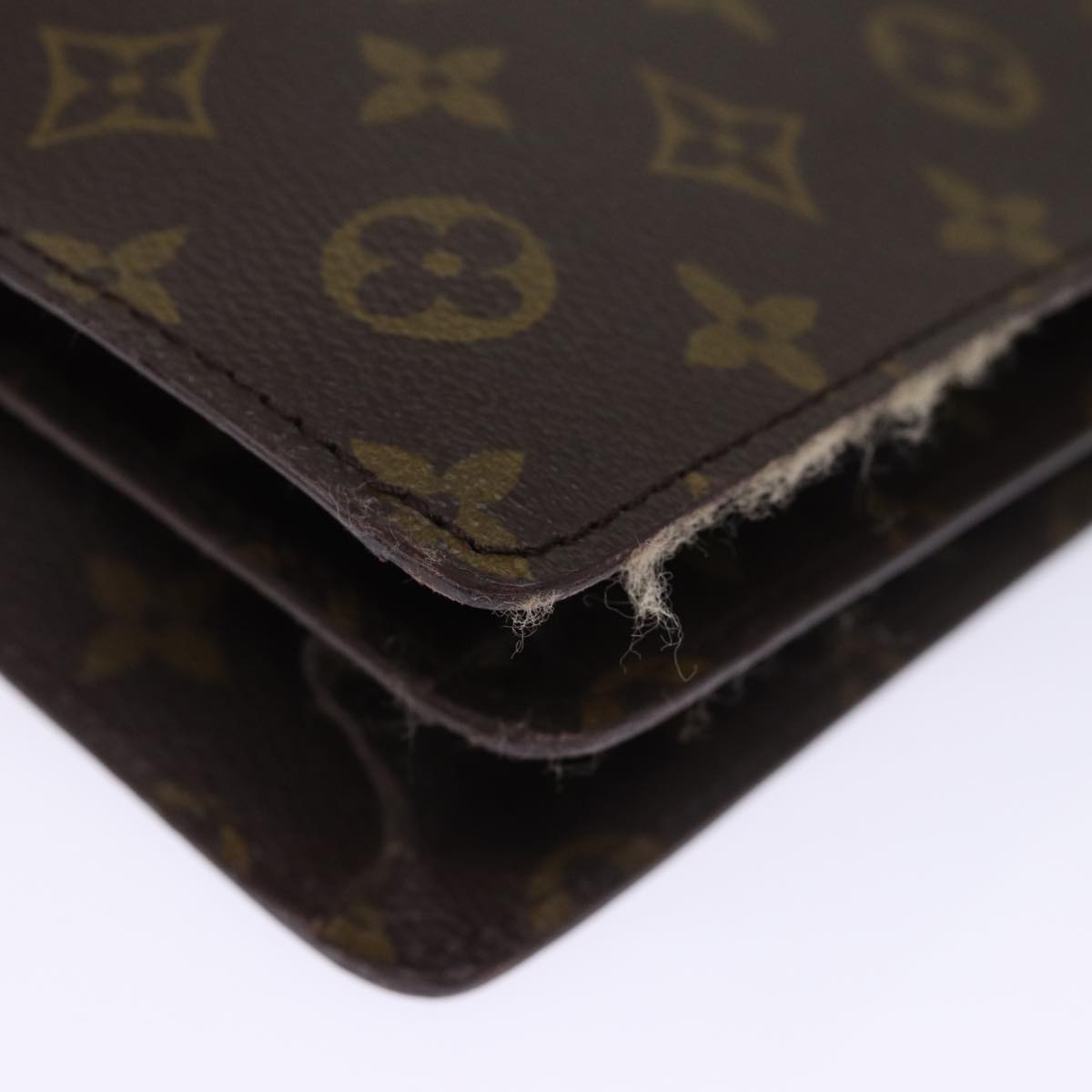 LOUIS VUITTON Monogram Serviette Conseiller Briefcase M53331 LV Auth 76594