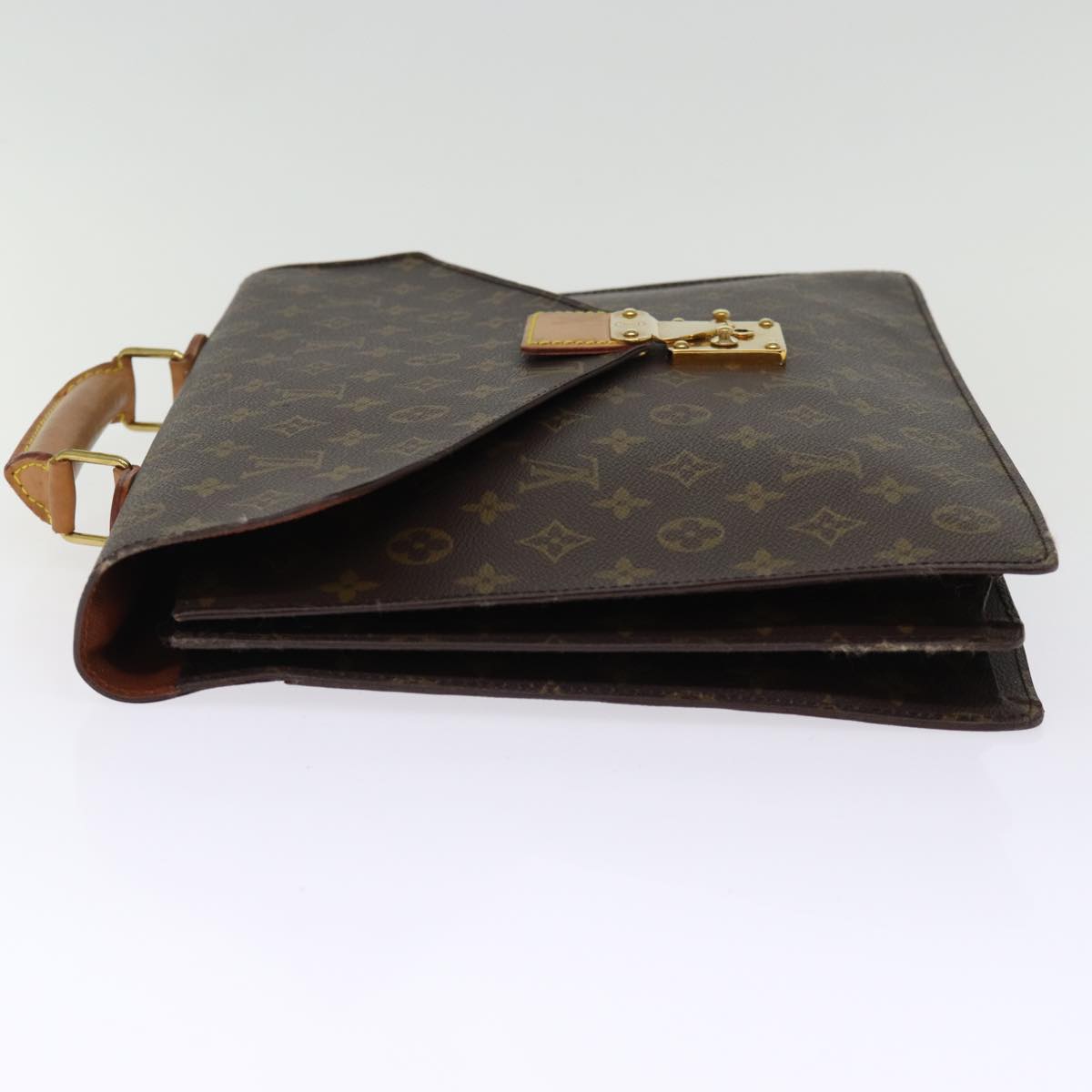 LOUIS VUITTON Monogram Serviette Conseiller Briefcase M53331 LV Auth 76594