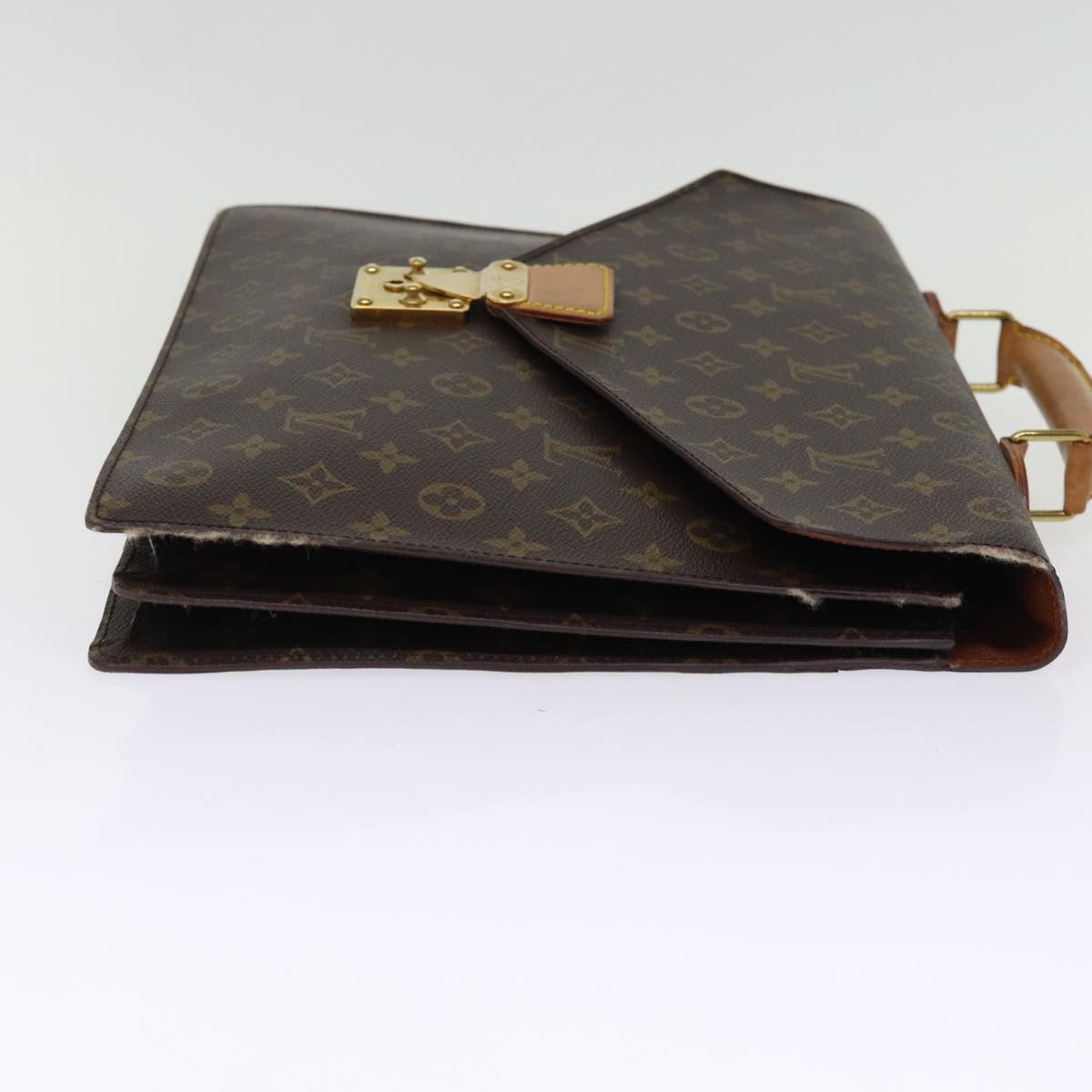 LOUIS VUITTON Monogram Serviette Conseiller Briefcase M53331 LV Auth 76594