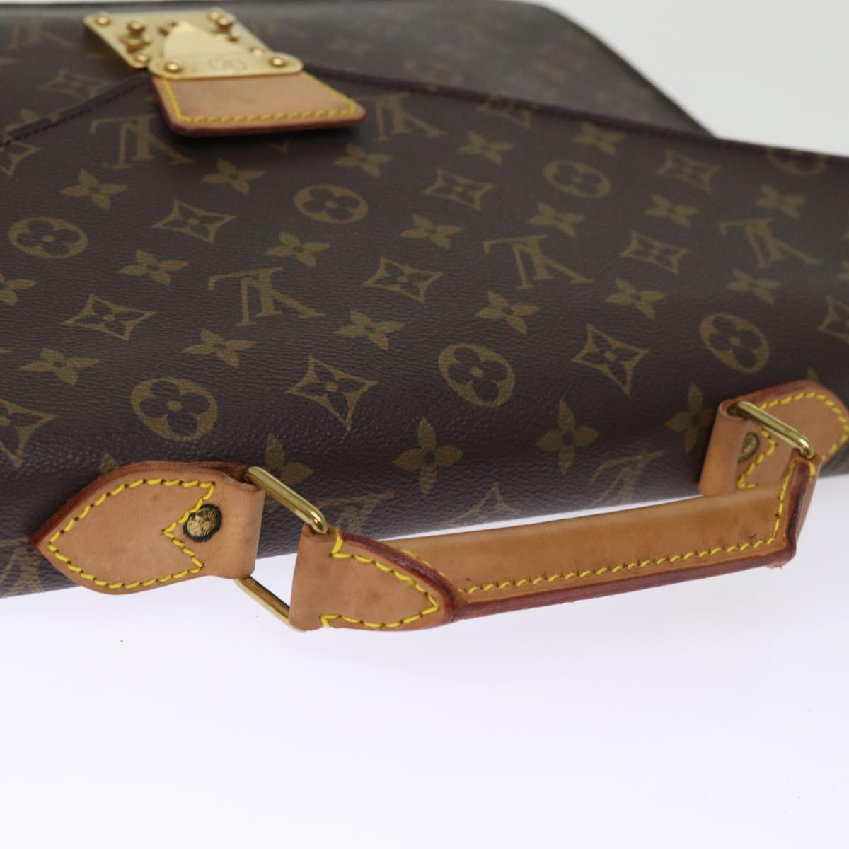 LOUIS VUITTON Monogram Serviette Conseiller Briefcase M53331 LV Auth 76594