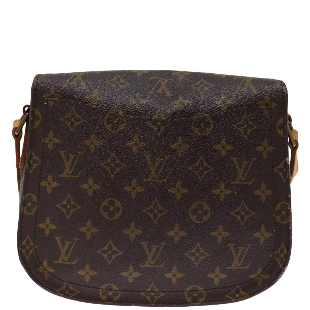 LOUIS VUITTON Monogram Saint Cloud GM Shoulder Bag M51242 LV Auth 76596