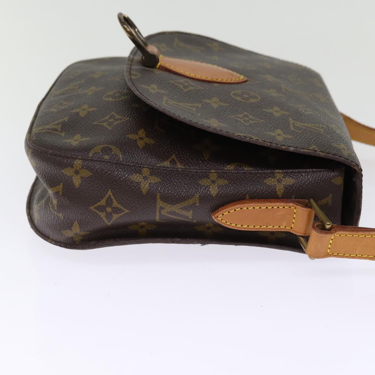 LOUIS VUITTON Monogram Saint Cloud GM Shoulder Bag M51242 LV Auth 76596