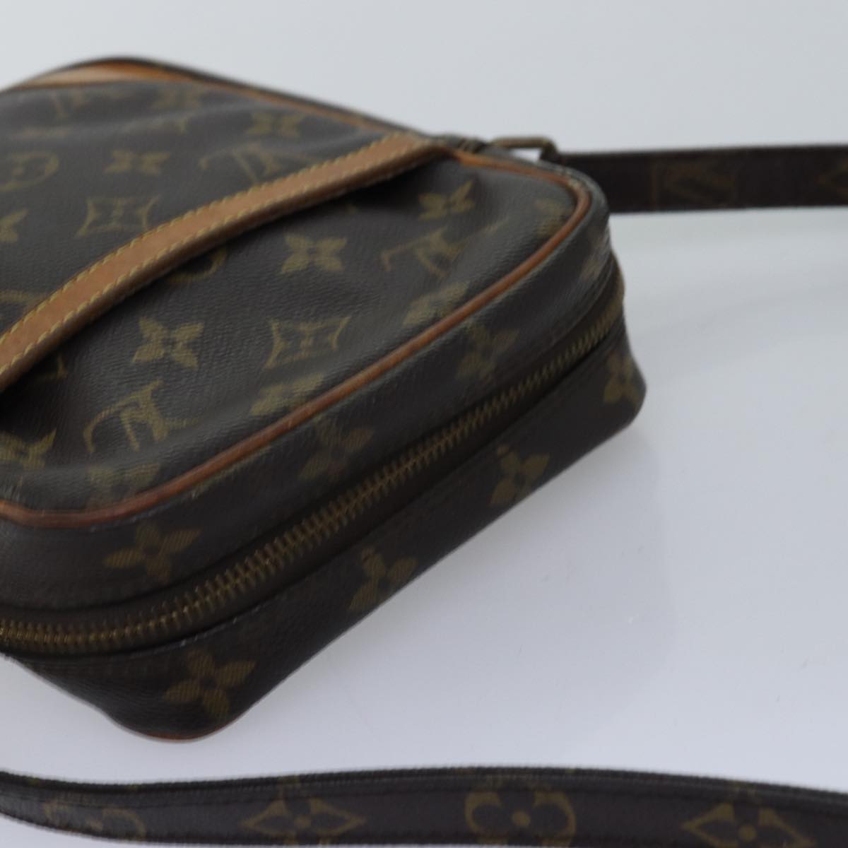 LOUIS VUITTON Monogram Danube Shoulder Bag M45266 LV Auth 76601