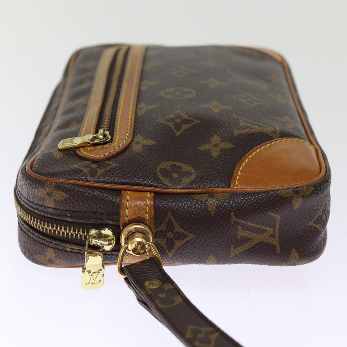 LOUIS VUITTON Monogram Marly Dragonne GM Clutch Bag M51825 LV Auth 76605