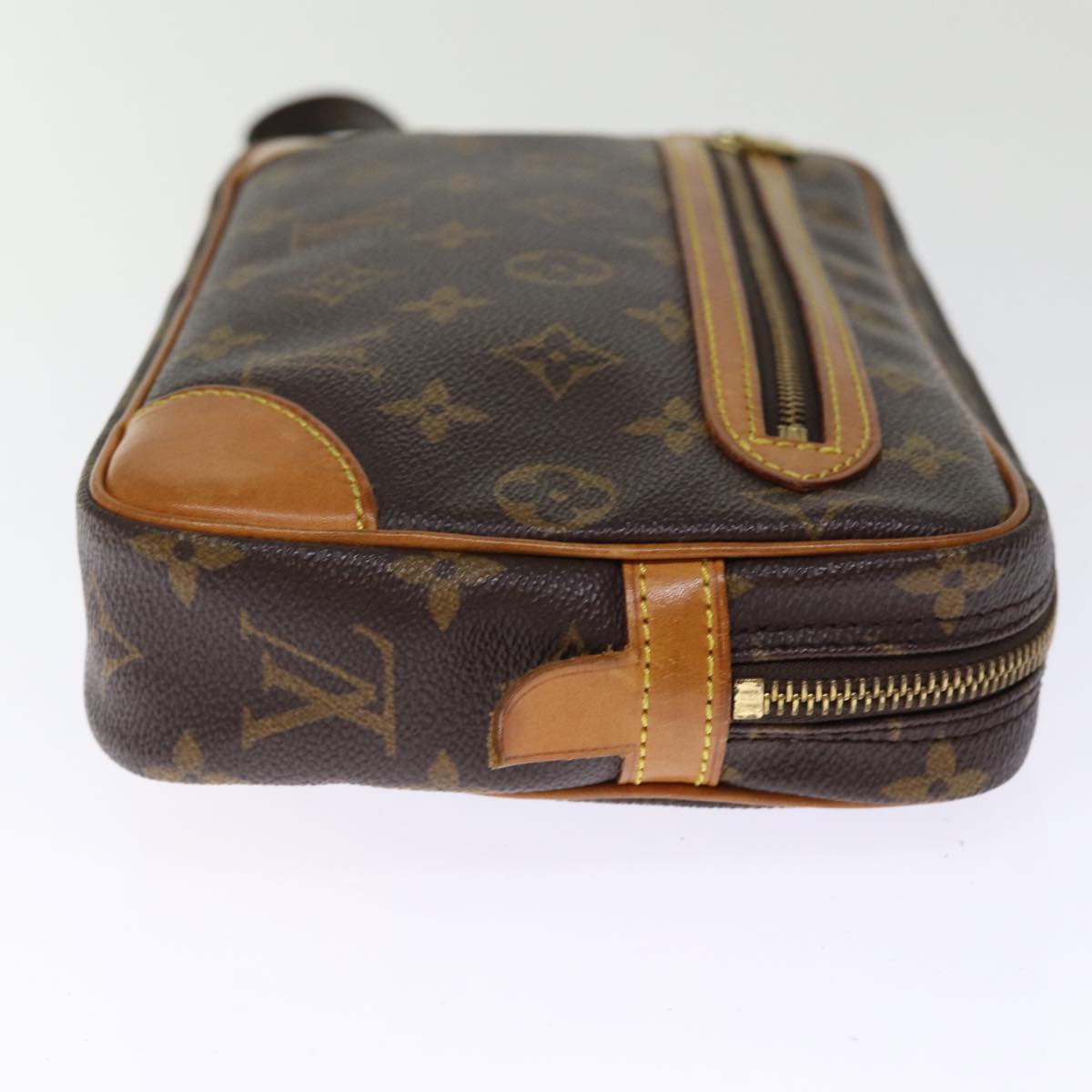 LOUIS VUITTON Monogram Marly Dragonne GM Clutch Bag M51825 LV Auth 76605