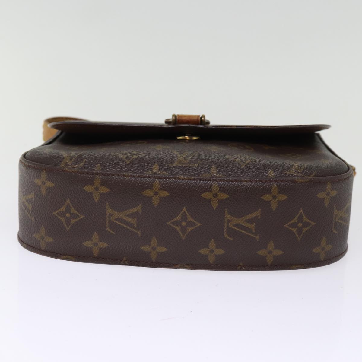 LOUIS VUITTON Monogram Saint Cloud GM Shoulder Bag M51242 LV Auth 76644