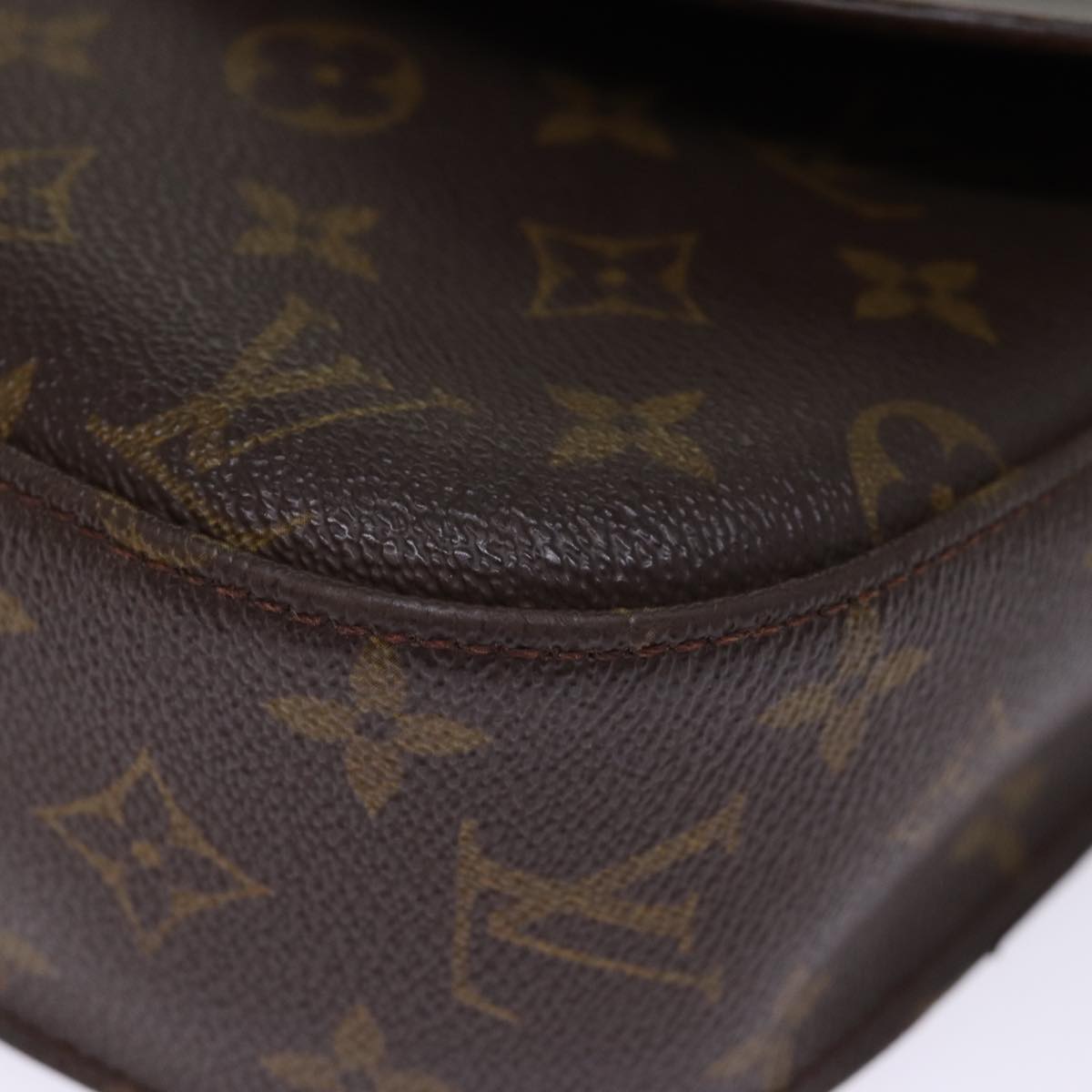 LOUIS VUITTON Monogram Saint Cloud GM Shoulder Bag M51242 LV Auth 76644