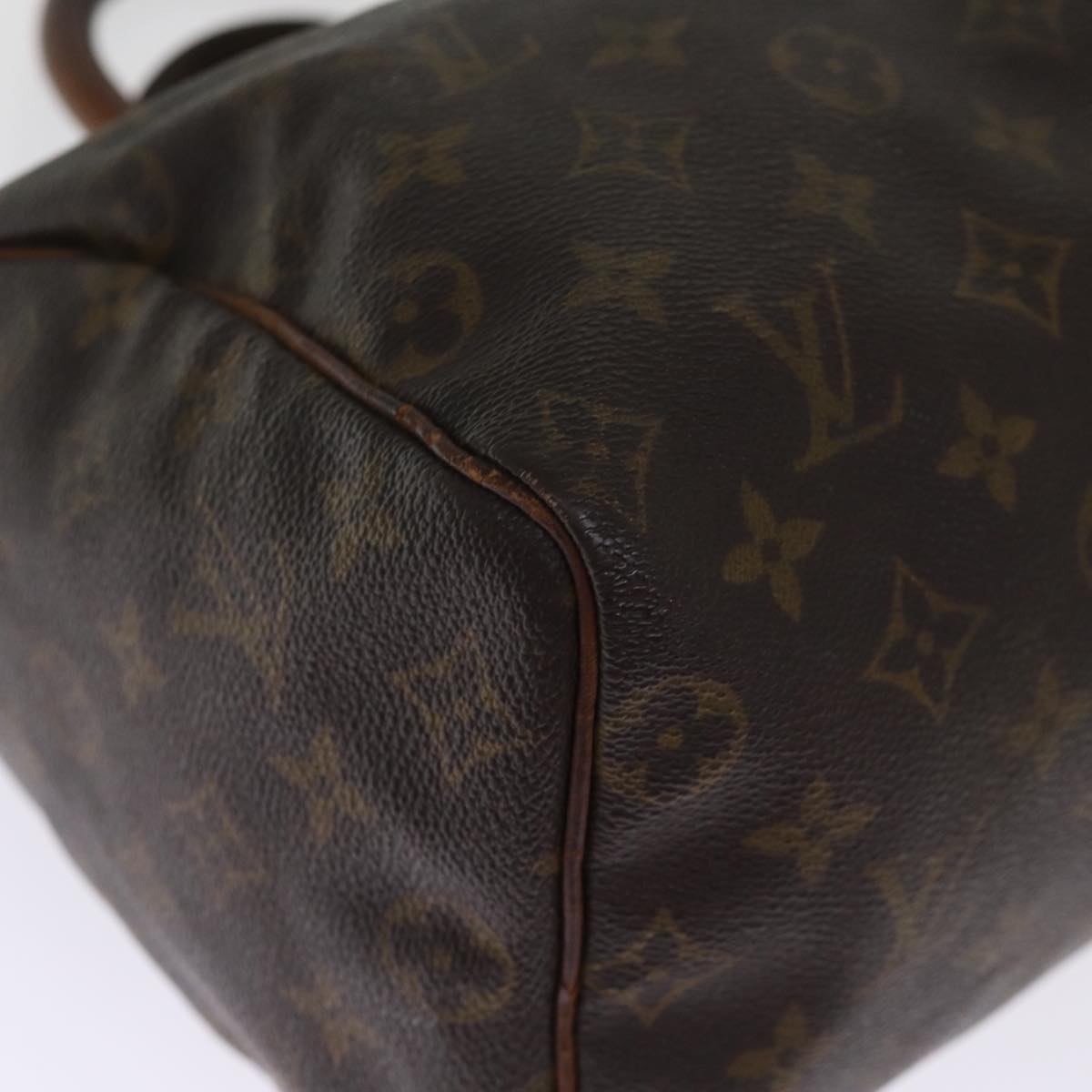 LOUIS VUITTON Monogram Speedy 25 Hand Bag M41528 LV Auth 76647