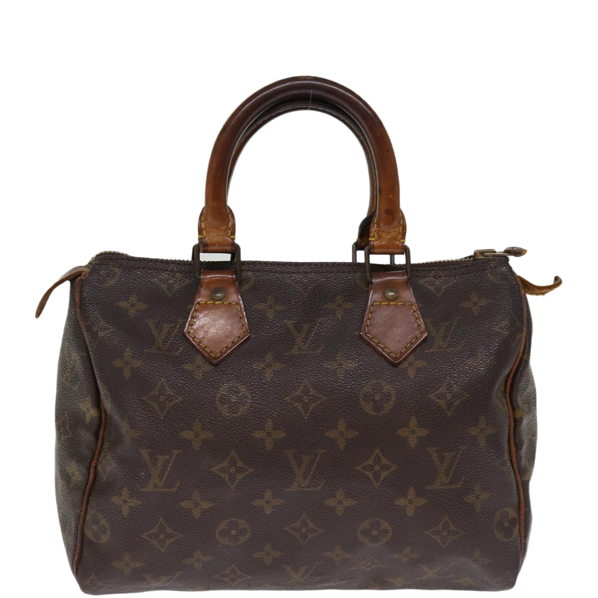 LOUIS VUITTON Monogram Speedy 25 Hand Bag M41528 LV Auth 76647