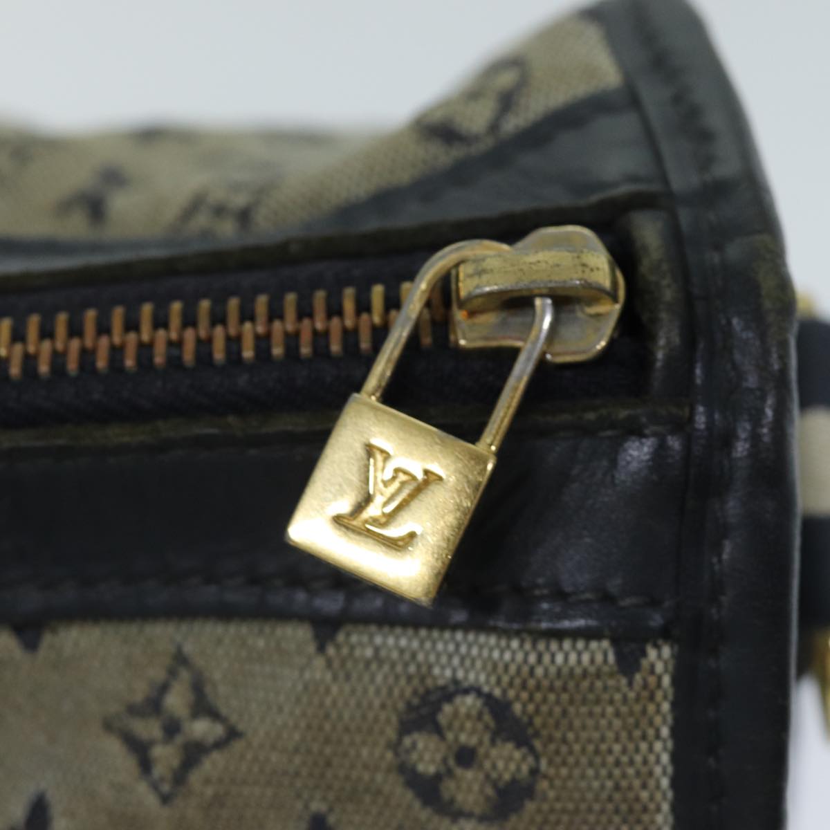 LOUIS VUITTON Monogram Mini Sac Marie Kate 48 Bag Blue M42341 LV Auth 76650