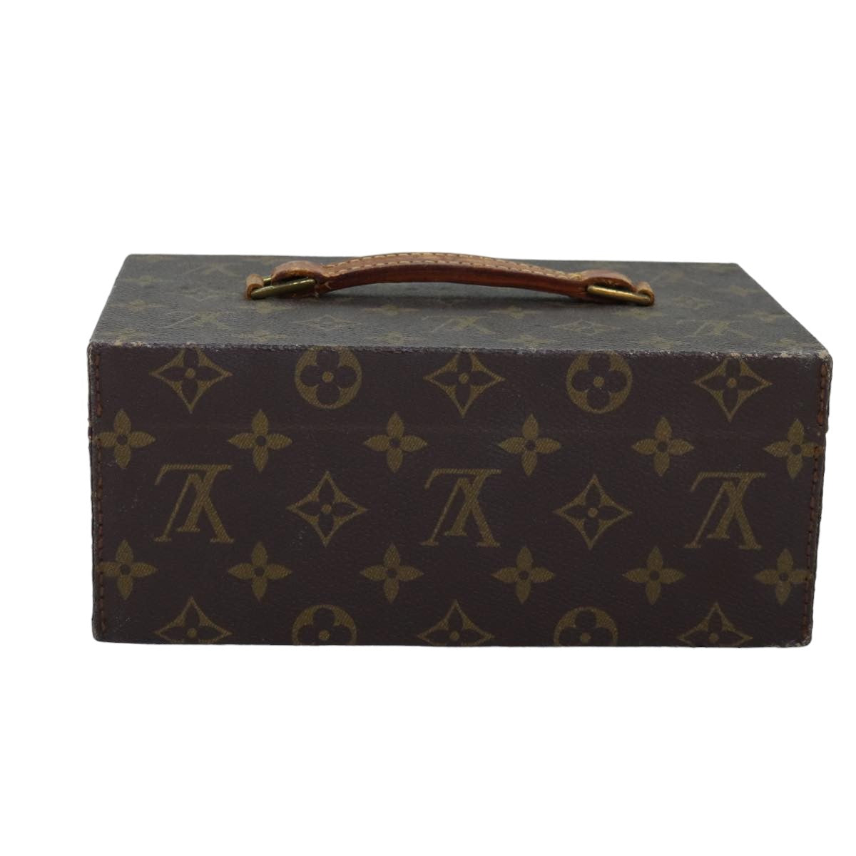 LOUIS VUITTON Monogram Boite A Tour Jewelry Box M47236 LV Auth 76661 - 0