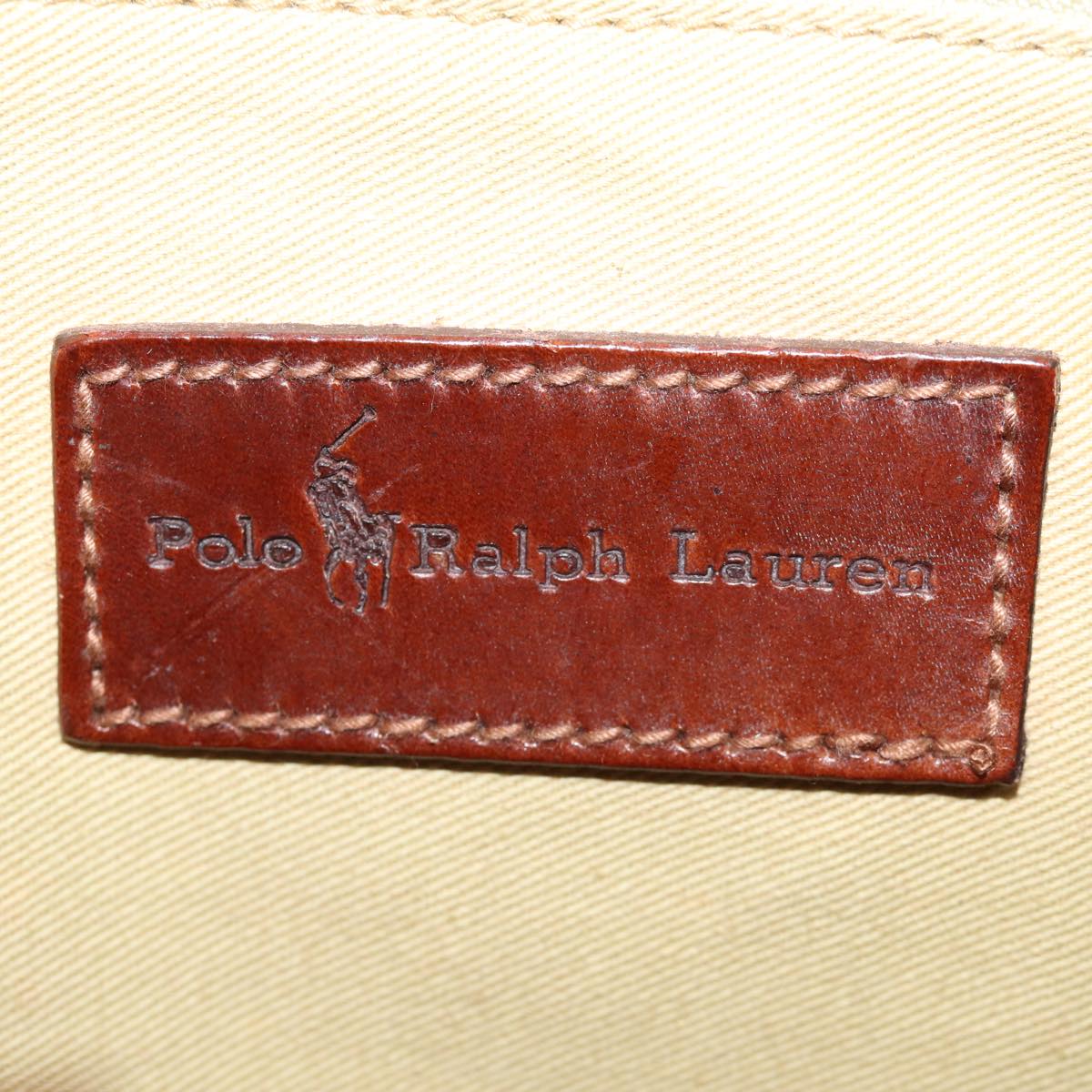 Poro Ralph Lauren Boston Bag PVC Navy Auth 76680