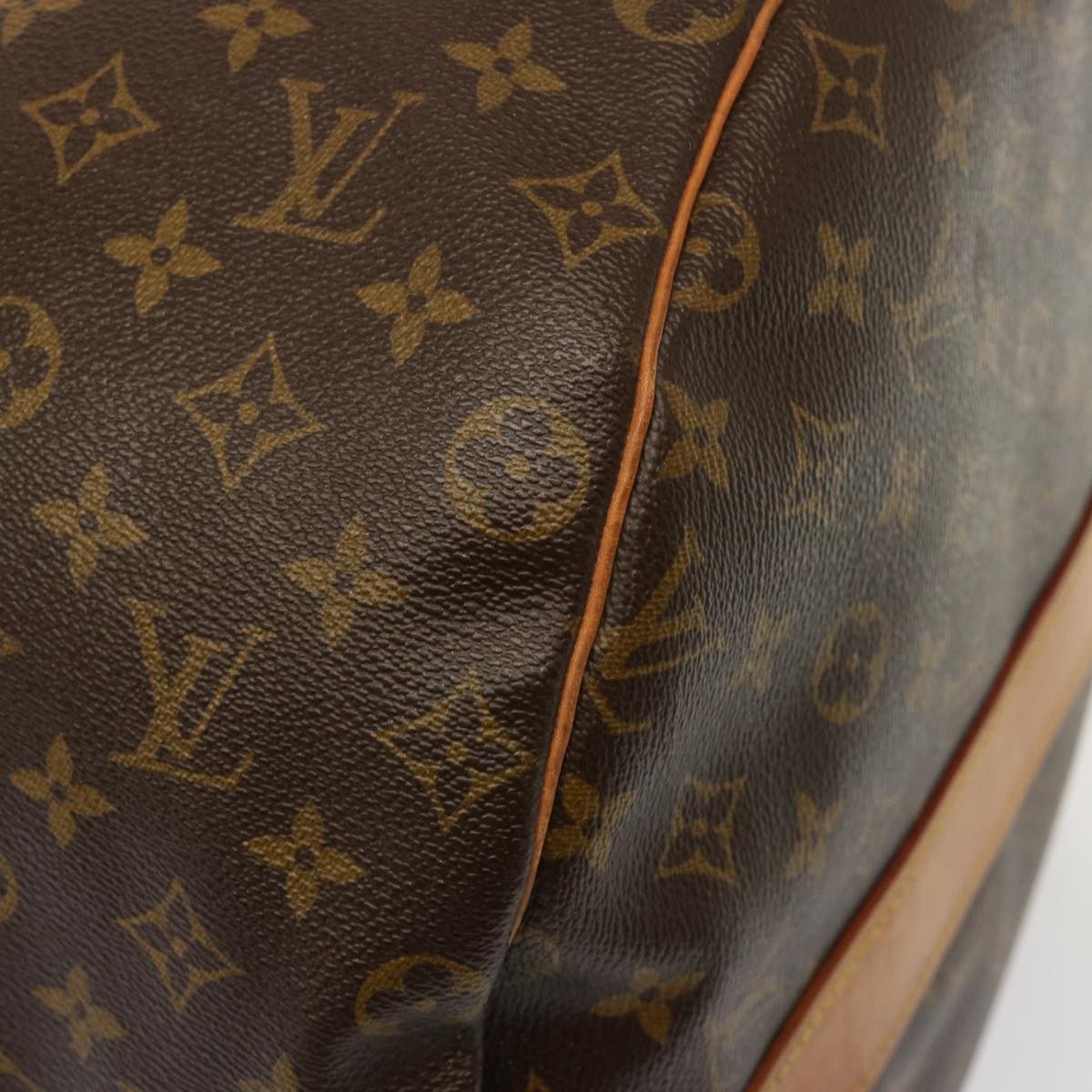 LOUIS VUITTON Monogram Sac Polochon 65 Boston Bag 2way M41222 LV Auth 76681