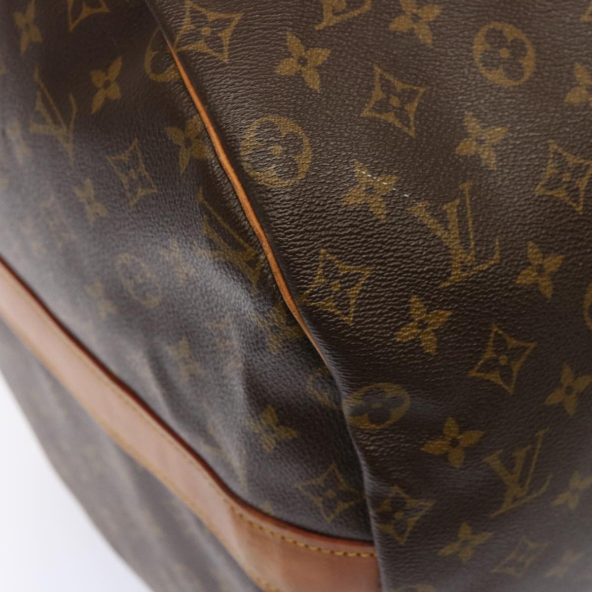 LOUIS VUITTON Monogram Sac Polochon 65 Boston Bag 2way M41222 LV Auth 76681