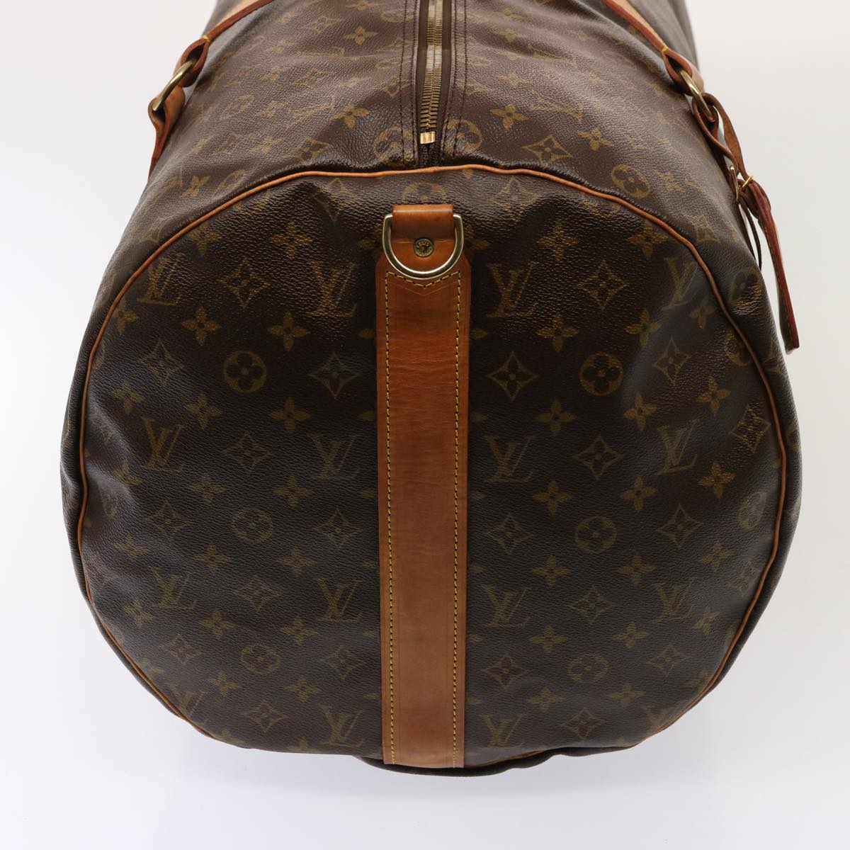 LOUIS VUITTON Monogram Sac Polochon 65 Boston Bag 2way M41222 LV Auth 76681