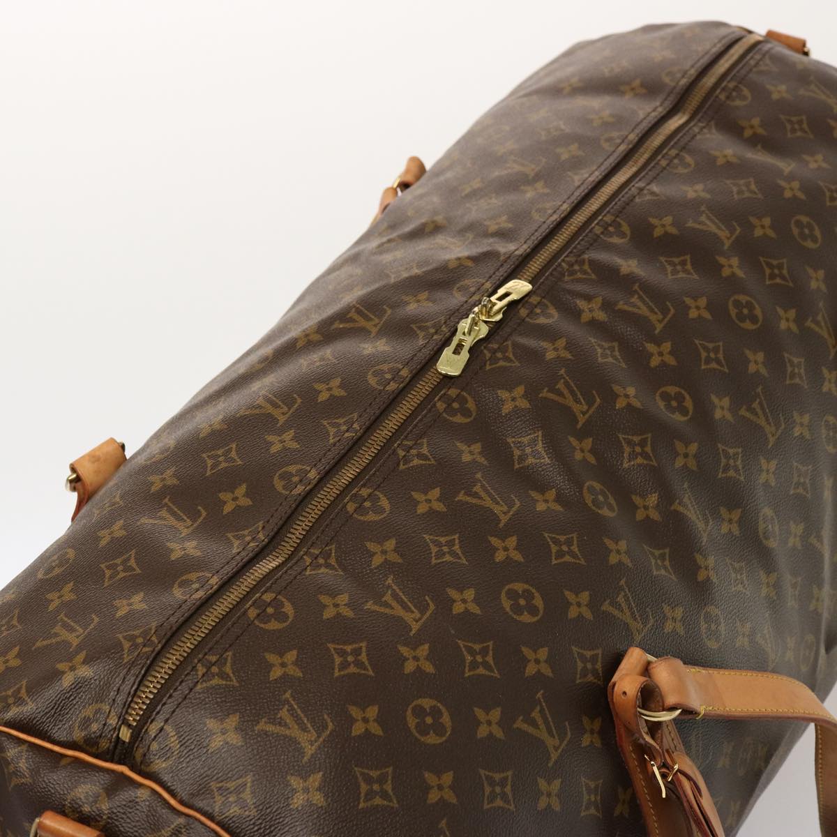 LOUIS VUITTON Monogram Sac Polochon 65 Boston Bag 2way M41222 LV Auth 76681