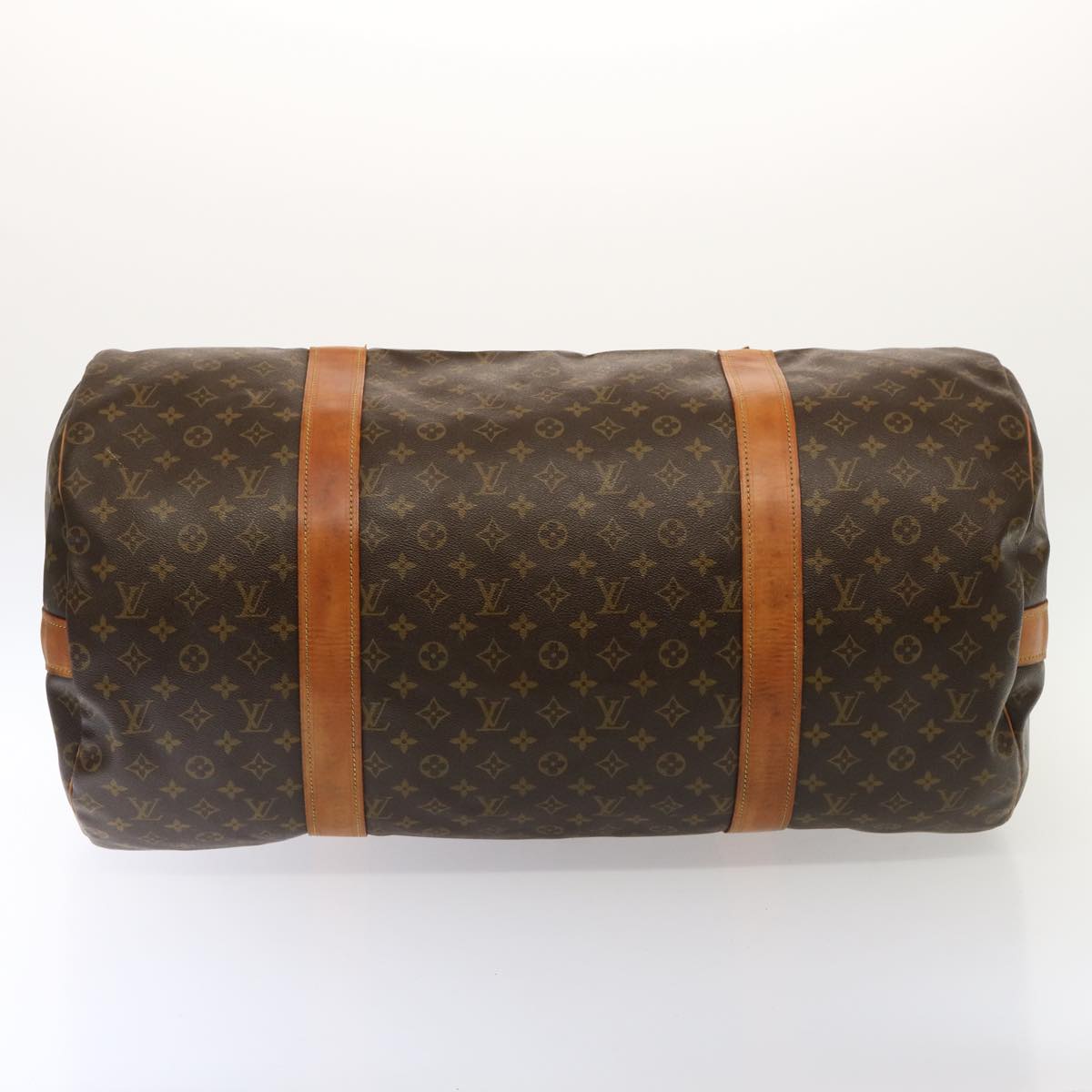 LOUIS VUITTON Monogram Sac Polochon 65 Boston Bag 2way M41222 LV Auth 76681