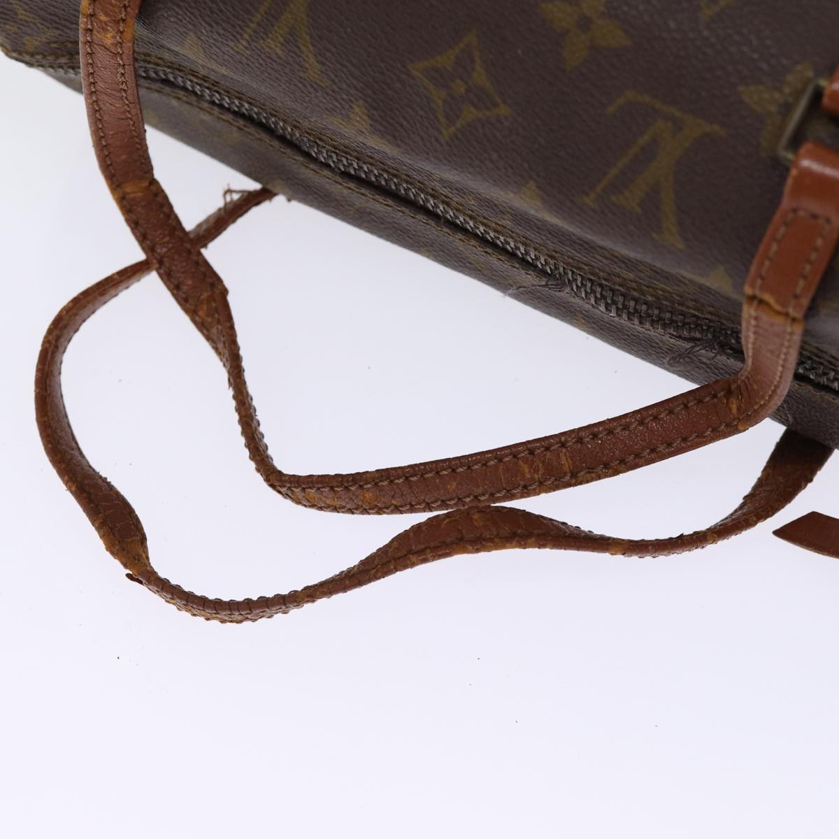 LOUIS VUITTON Monogram Papillon 26 Hand Bag Vintage M51386 LV Auth 76682