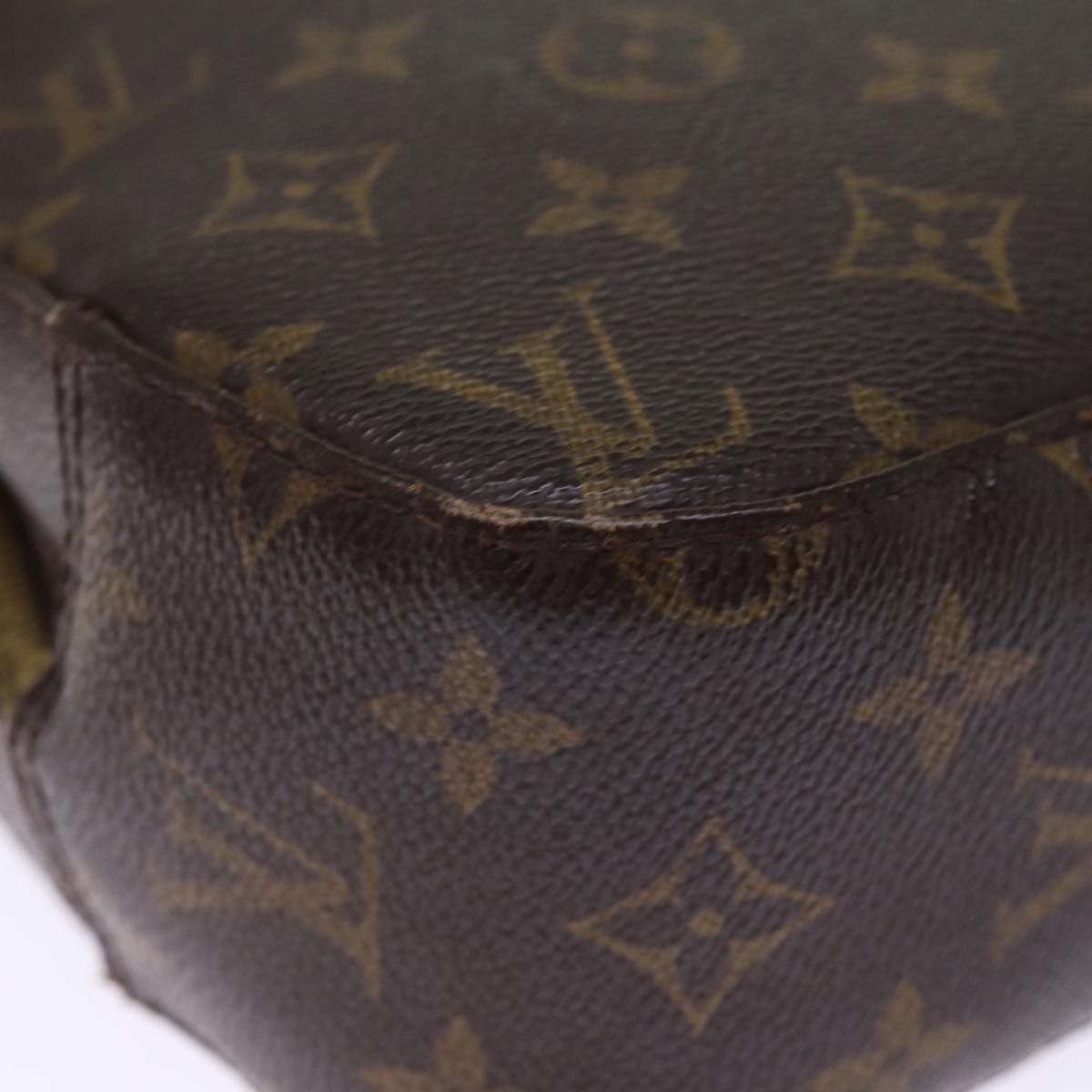 LOUIS VUITTON Monogram Spontini Hand Bag 2way M47500 LV Auth 76684