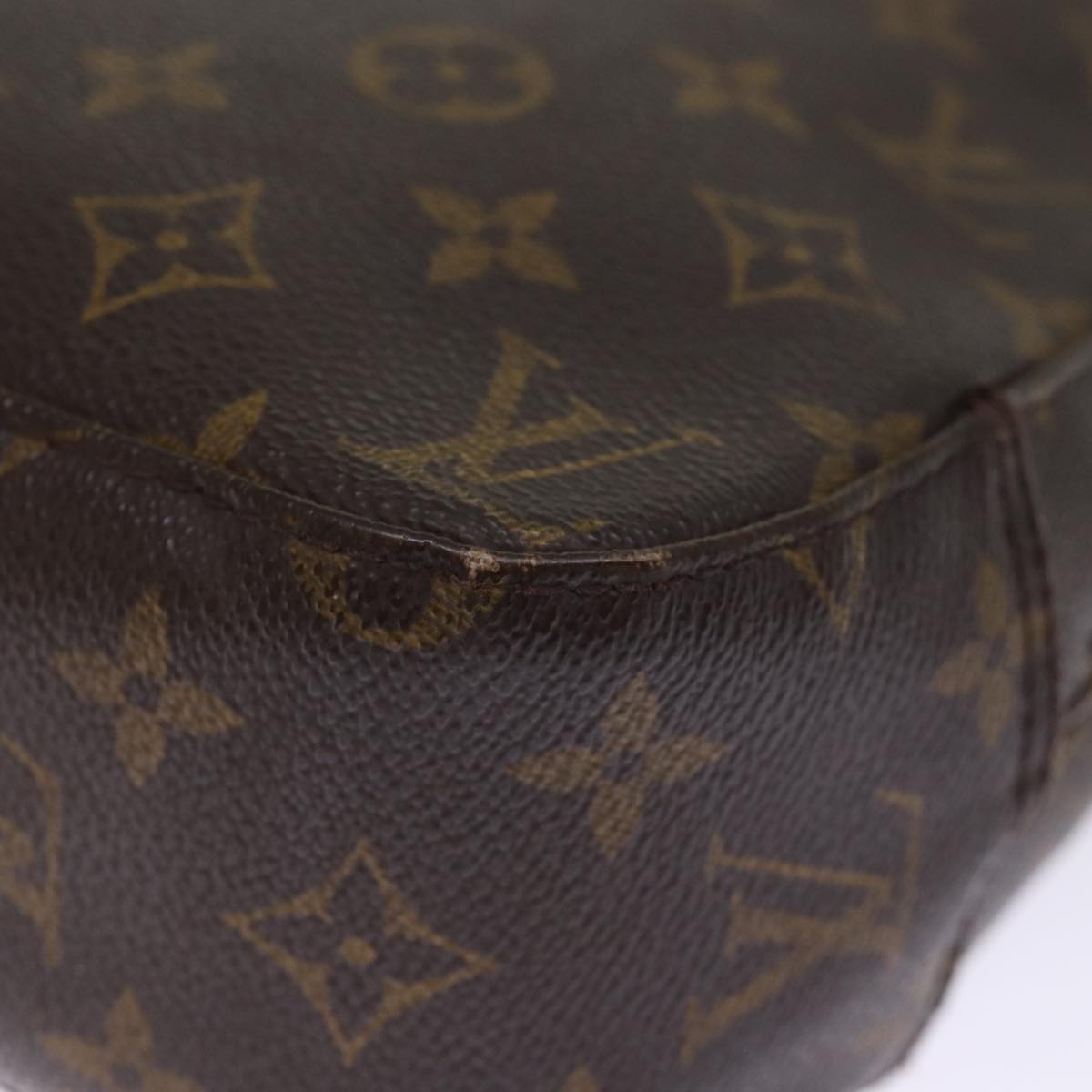 LOUIS VUITTON Monogram Spontini Hand Bag 2way M47500 LV Auth 76684