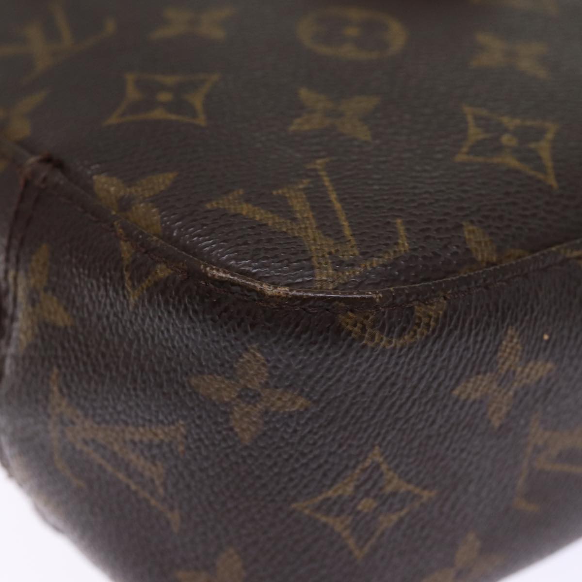 LOUIS VUITTON Monogram Spontini Hand Bag 2way M47500 LV Auth 76684