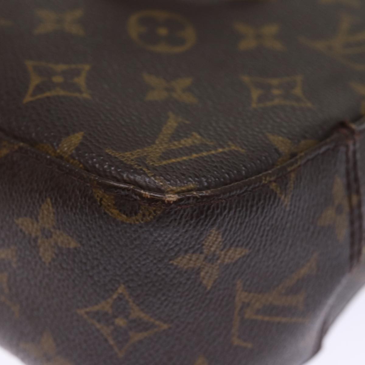 LOUIS VUITTON Monogram Spontini Hand Bag 2way M47500 LV Auth 76684