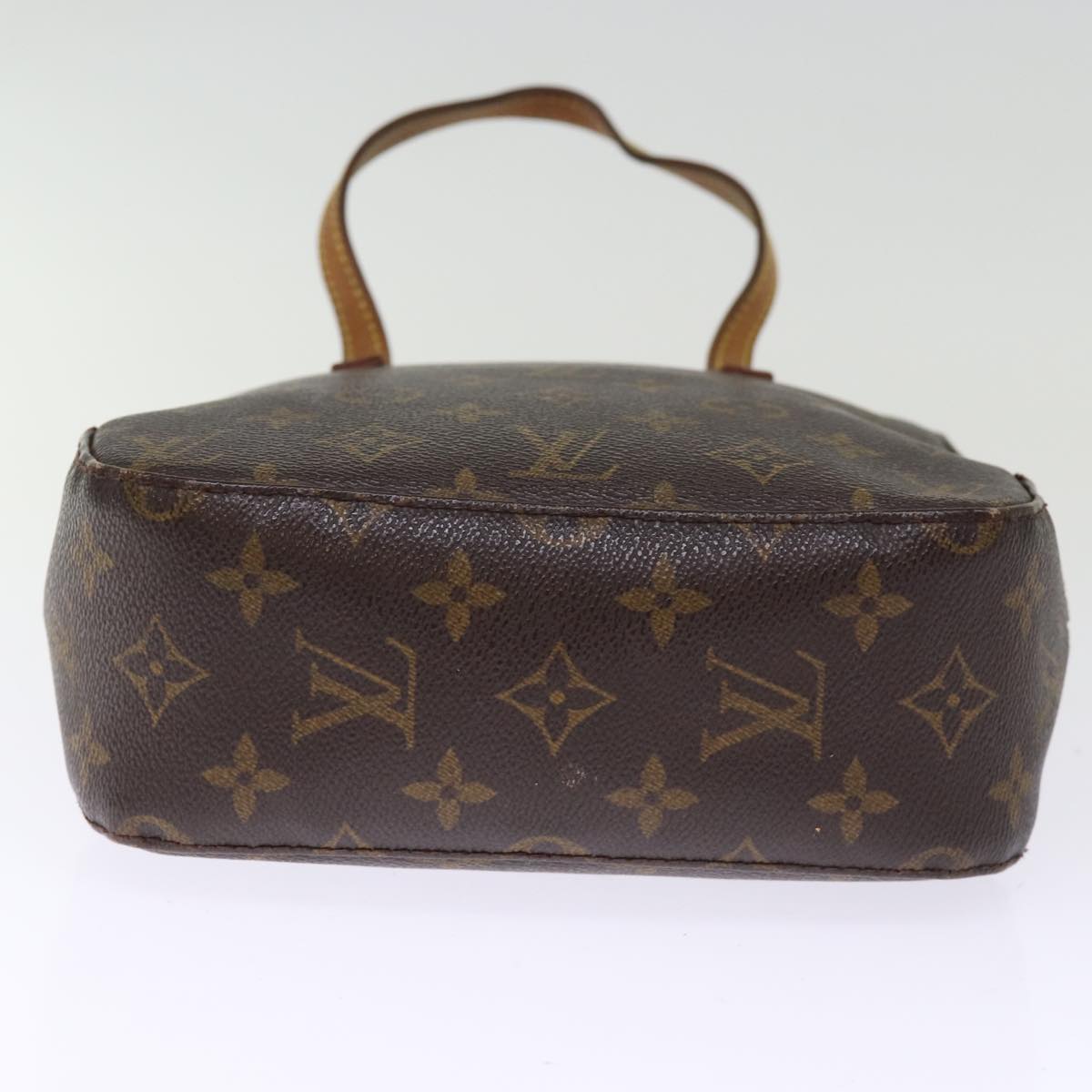 LOUIS VUITTON Monogram Spontini Hand Bag 2way M47500 LV Auth 76684