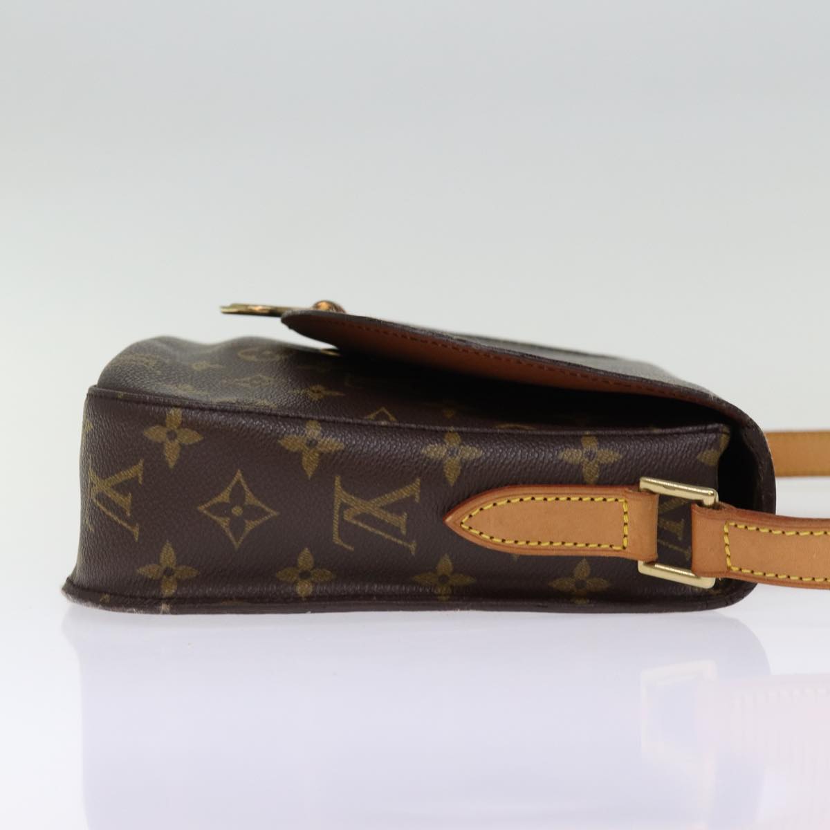 LOUIS VUITTON Monogram Saint Cloud GM Shoulder Bag M51242 LV Auth 76685