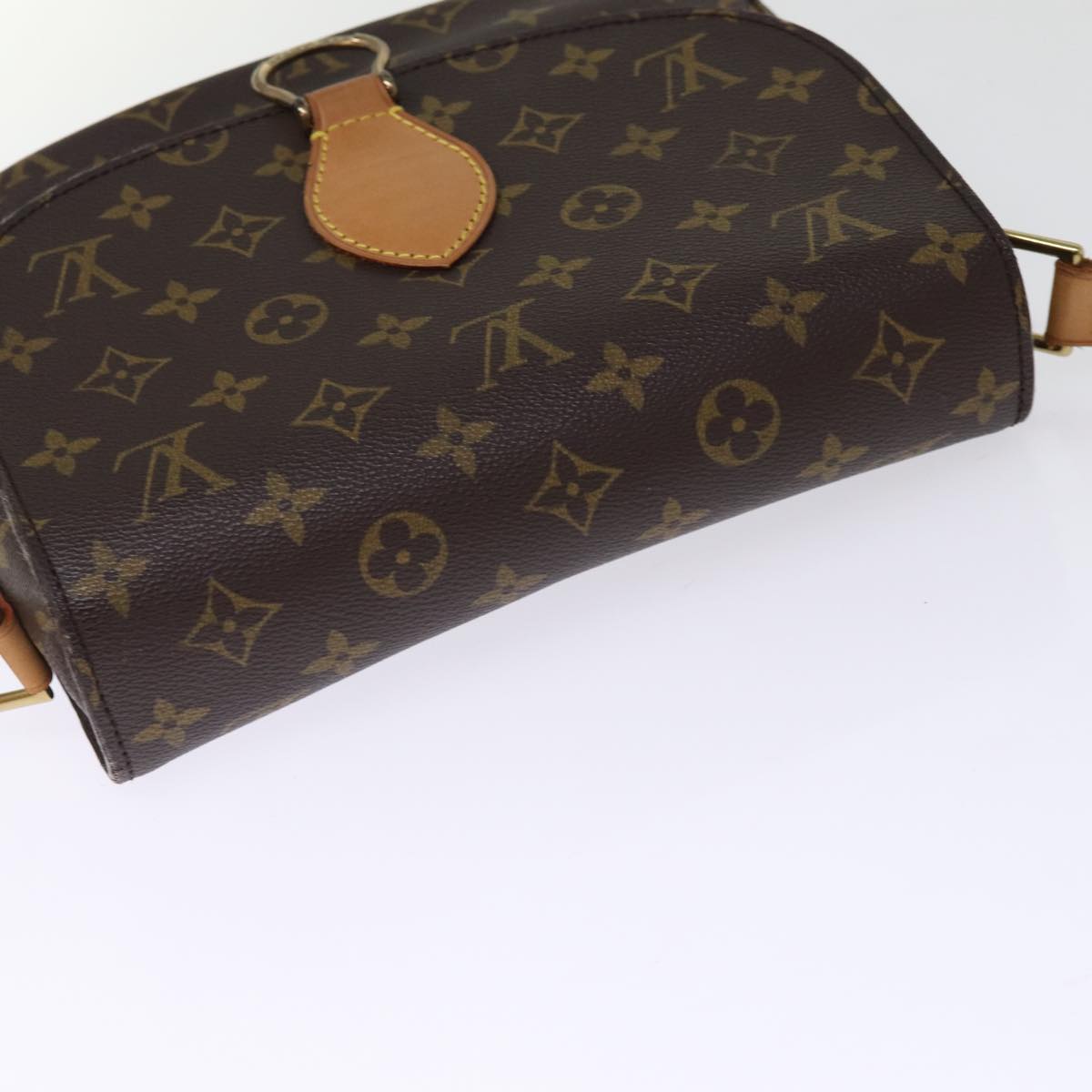 LOUIS VUITTON Monogram Saint Cloud GM Shoulder Bag M51242 LV Auth 76685