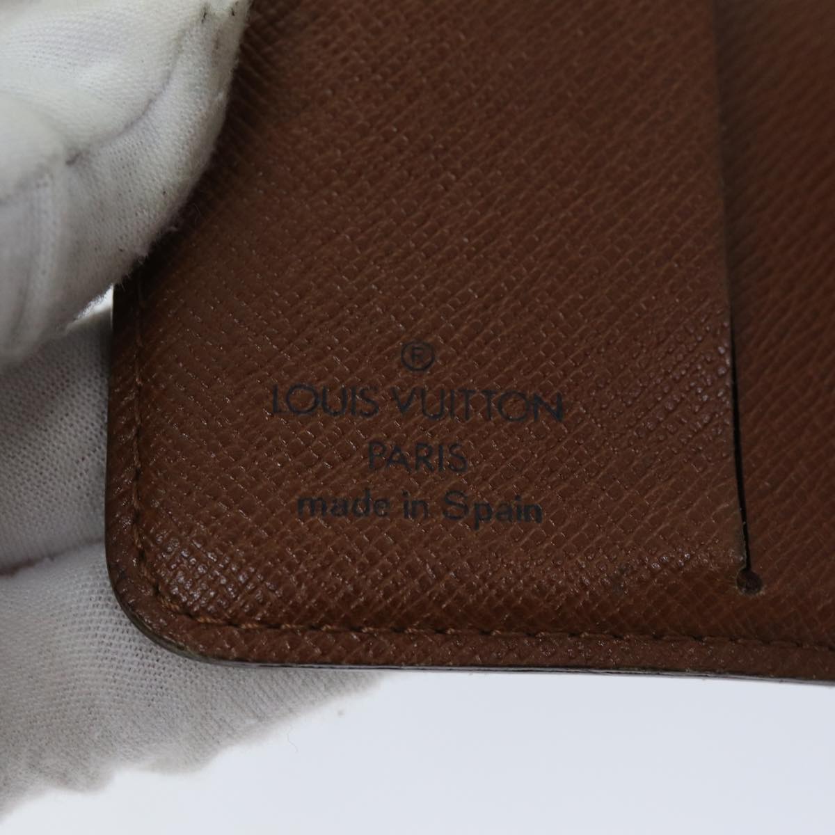 LOUIS VUITTON Monogram Compact Zip Wallet M61667 LV Auth 76691