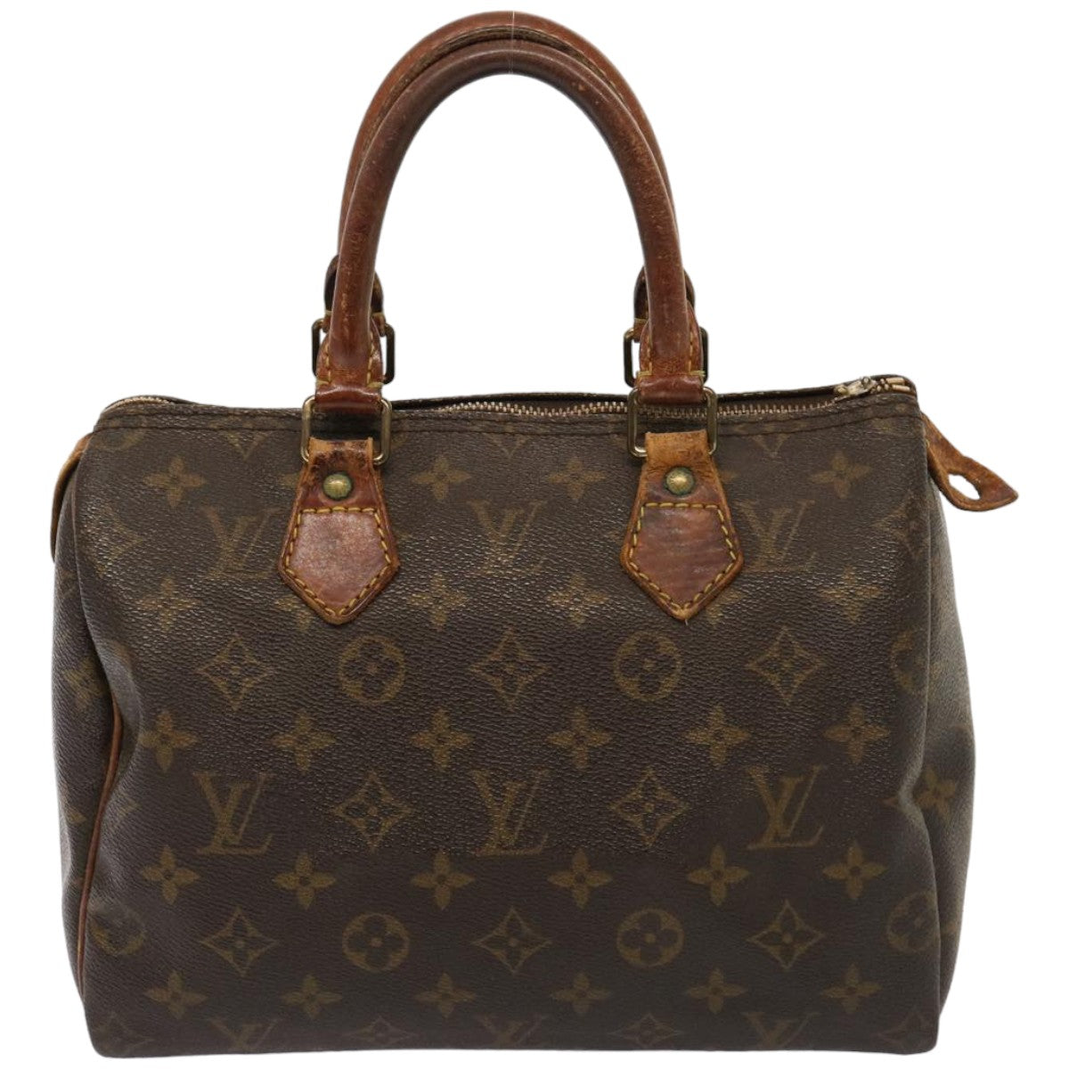 LOUIS VUITTON Monogram Speedy 25 Hand Bag M41528 LV Auth 76709