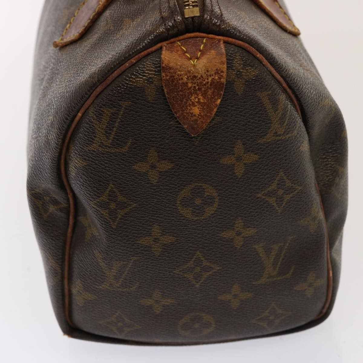 LOUIS VUITTON Monogram Speedy 25 Hand Bag M41528 LV Auth 76709