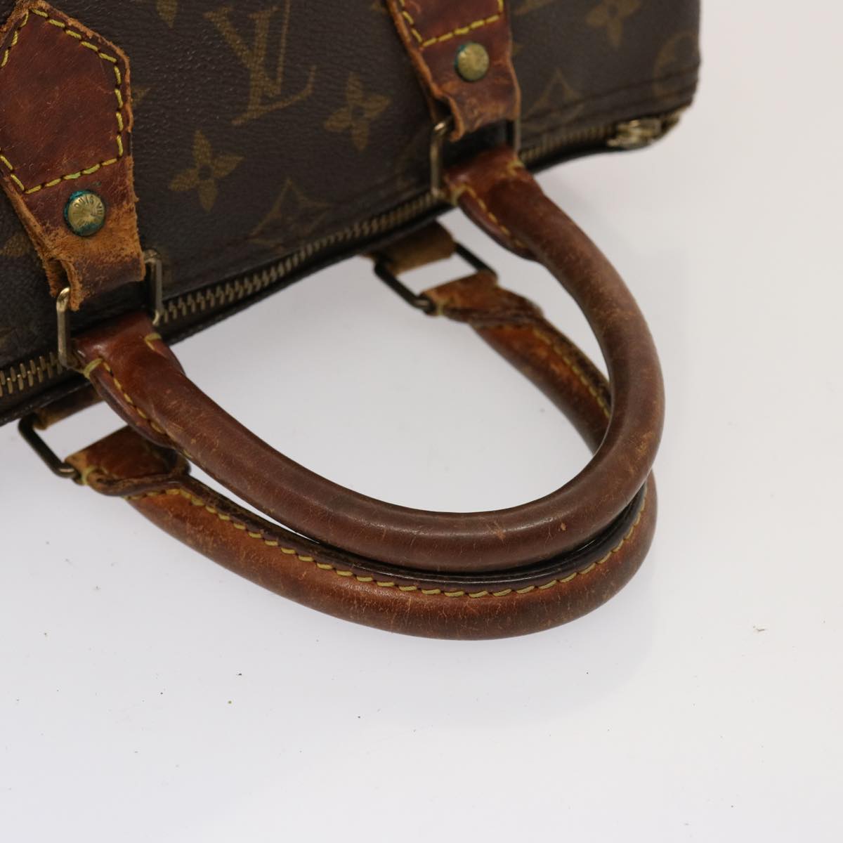 LOUIS VUITTON Monogram Speedy 25 Hand Bag M41528 LV Auth 76709