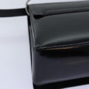 GUCCI Shoulder Bag Leather Black 007 2046 0270 Auth 76731-17