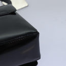 GUCCI Shoulder Bag Leather Black 007 2046 0270 Auth 76731-8