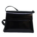 GUCCI Shoulder Bag Leather Black 007 2046 0270 Auth 76731-2