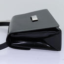 GUCCI Shoulder Bag Leather Black 007 2046 0270 Auth 76731-3