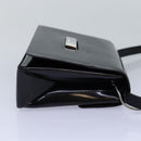 GUCCI Shoulder Bag Leather Black 007 2046 0270 Auth 76731-4