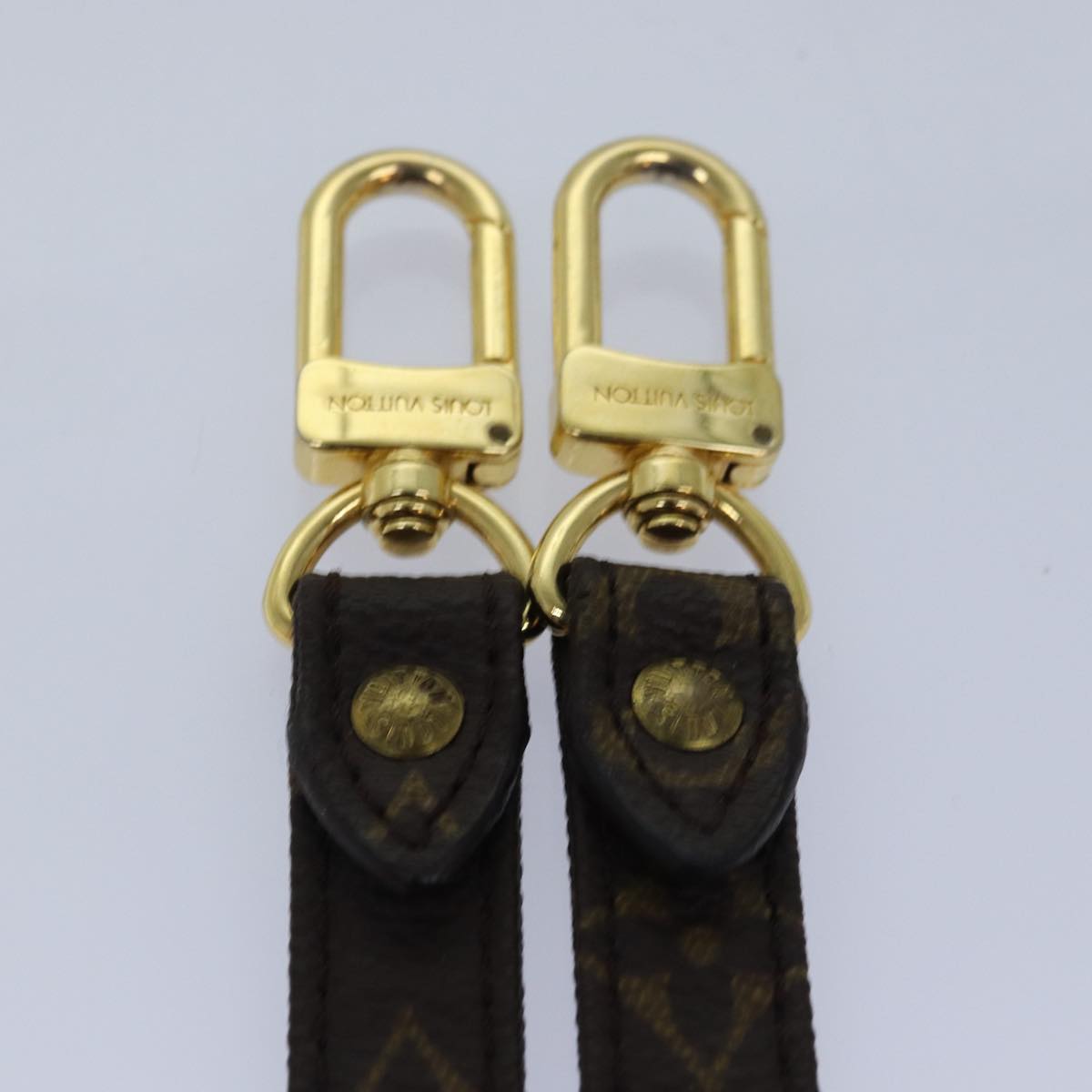 LOUIS VUITTON Monogram Shoulder Strap 47.2"" LV Auth 76744