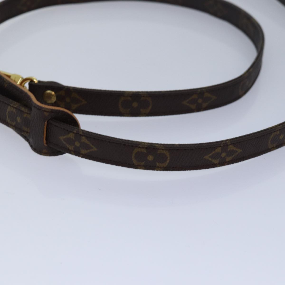 LOUIS VUITTON Monogram Shoulder Strap 47.2"" LV Auth 76744