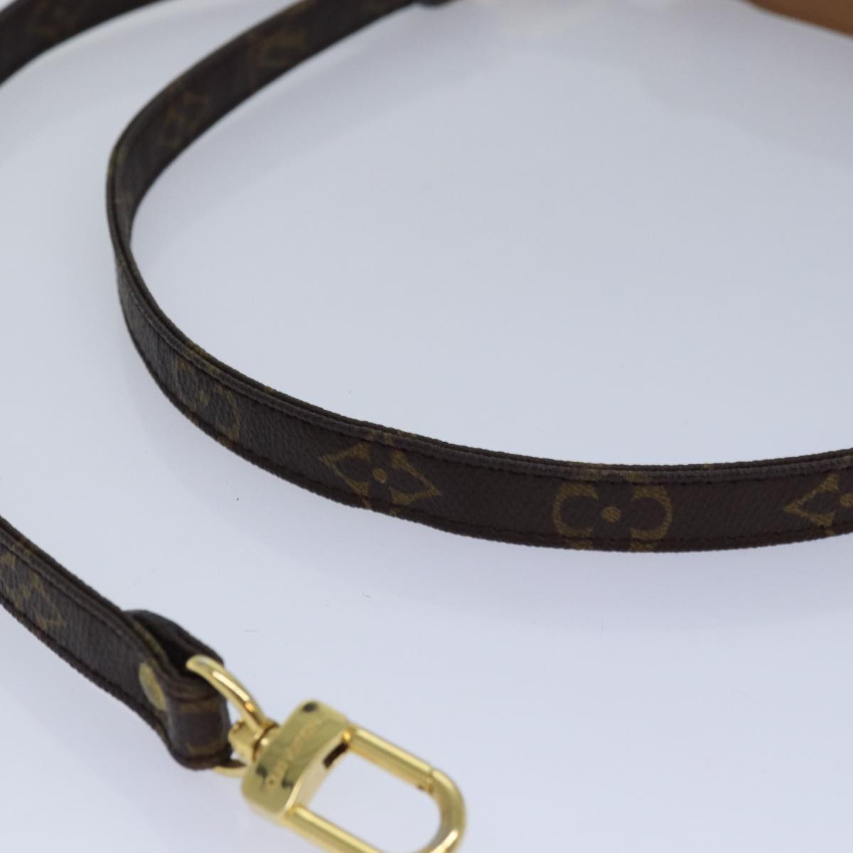 LOUIS VUITTON Monogram Shoulder Strap 47.2"" LV Auth 76744