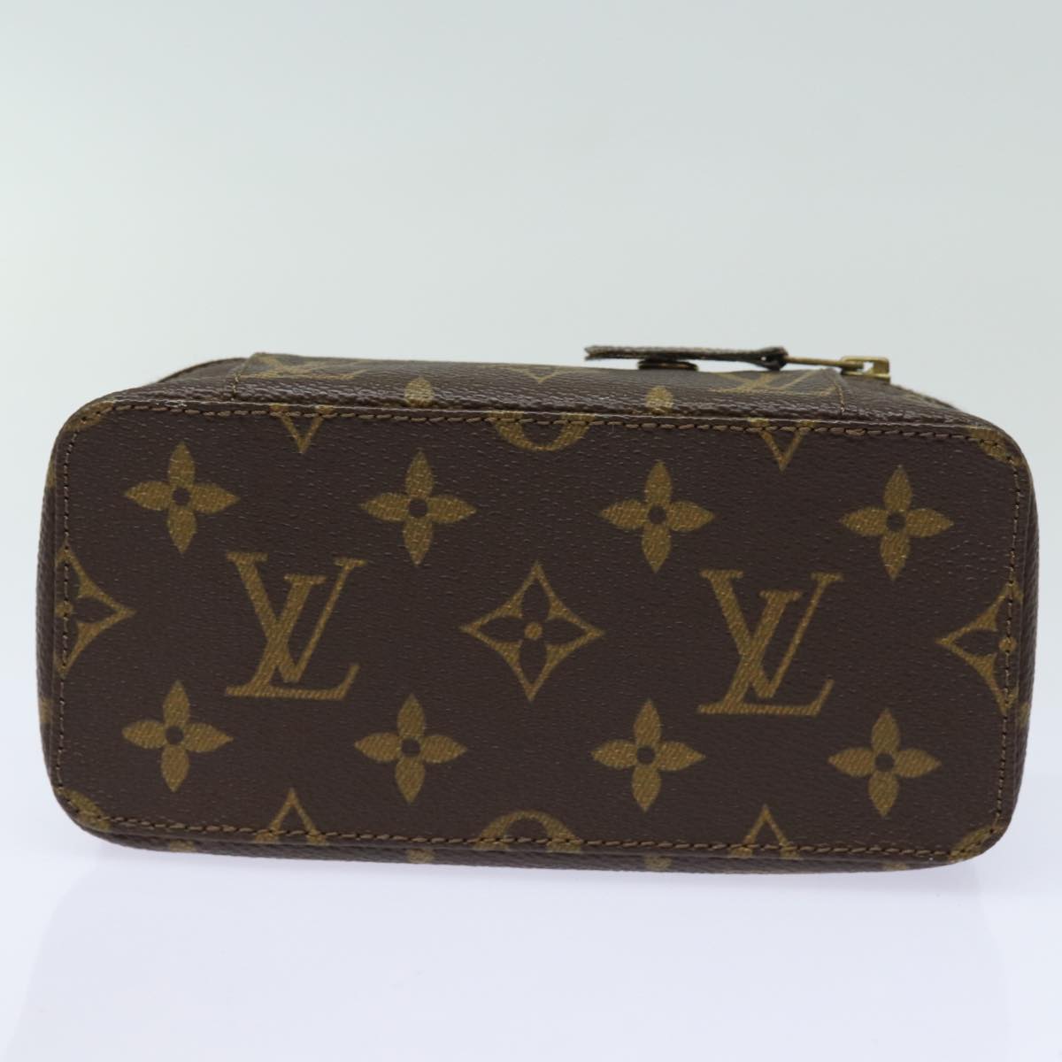 LOUIS VUITTON Monogram Poche Monte Carlo Jewelry Box M47352 LV Auth 76745