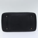 HERMES Birkin 35 Hand Bag Taurillon Clemence Black Silver Auth 76748-9