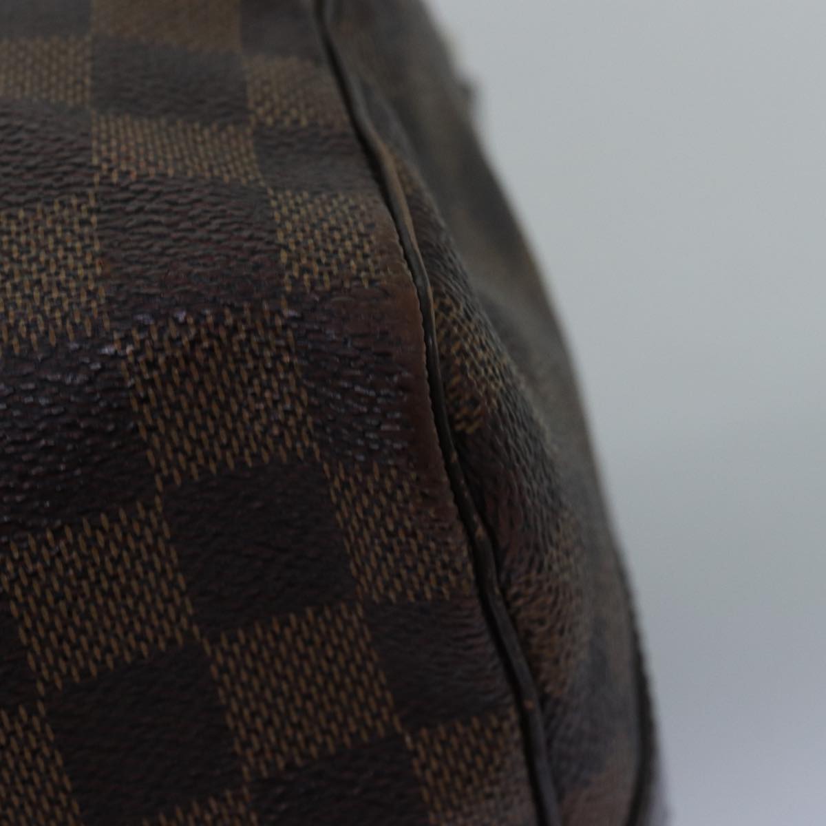 LOUIS VUITTON Damier Ebene Speedy Bandouliere 30 Hand Bag N41367 LV Auth 76752