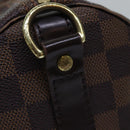 LOUIS VUITTON Damier Ebene Speedy Bandouliere 30 Hand Bag N41367 LV Auth 76752-17