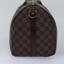 LOUIS VUITTON Damier Ebene Speedy Bandouliere 30 Hand Bag N41367 LV Auth 76752-3