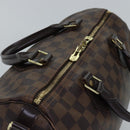 LOUIS VUITTON Damier Ebene Speedy Bandouliere 30 Hand Bag N41367 LV Auth 76752-6