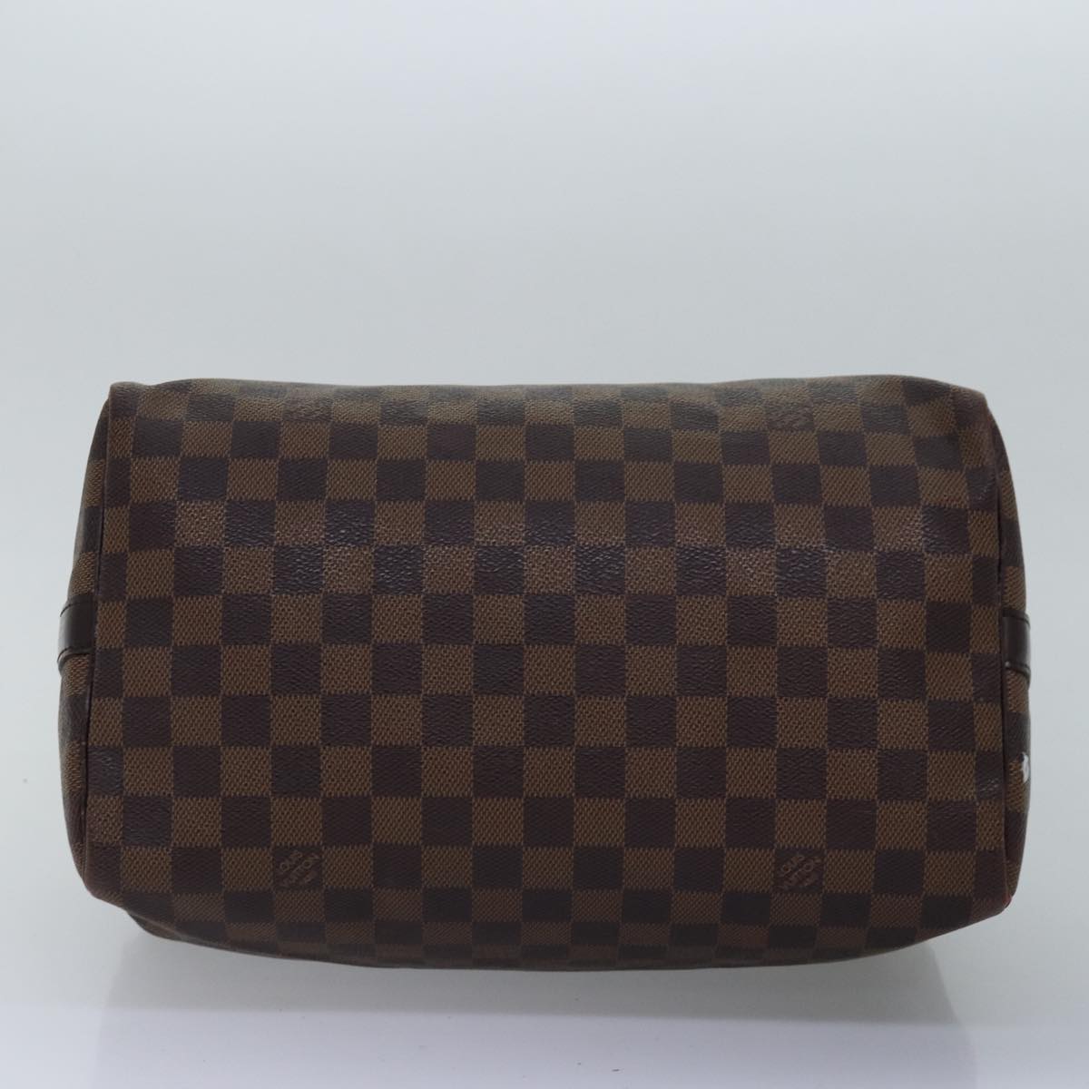 LOUIS VUITTON Damier Ebene Speedy Bandouliere 30 Hand Bag N41367 LV Auth 76752